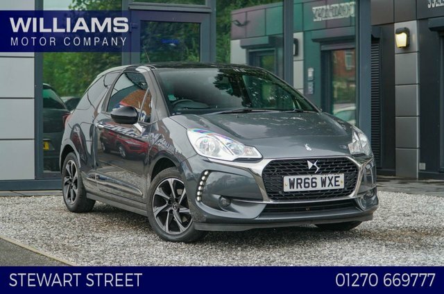 DS DS 3 2016 1.2 Puretech Elegance Hatchback Ma Grey