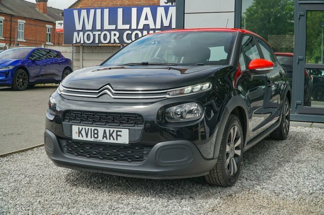 Citroen C3 2018 1.2 Puretech Feel Hatchback Black #3