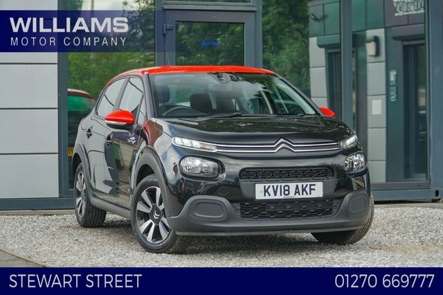 Citroen C3 2018 1.2 Puretech Feel Hatchback Black