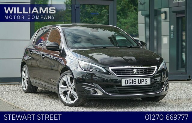 Peugeot 308 2016 2.0 Bluehdi Gt Line Hatchback Manu Black