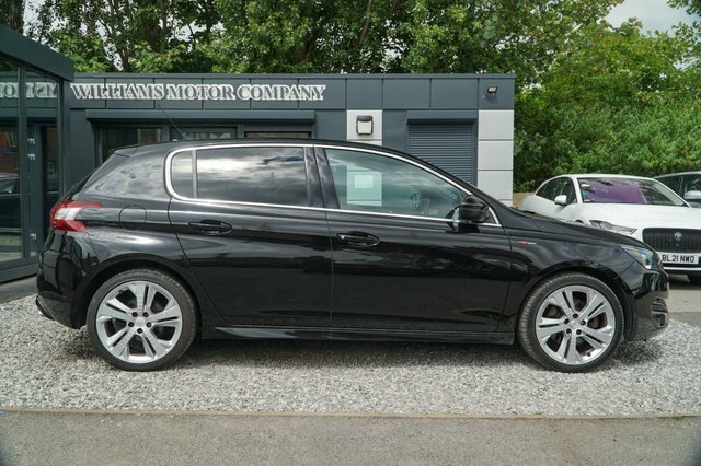 Peugeot 308 2016 2.0 Bluehdi Gt Line Hatchback Manu Black #6