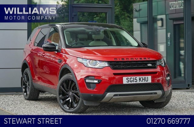 Land Rover Discovery Sport 2015 2.2 Sd4 Hse Luxury Suv 4Wd Eu Red