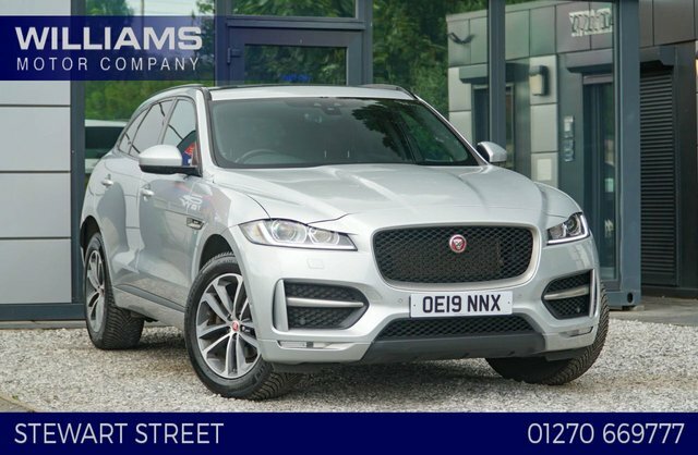 Jaguar F-Pace 2019 2.0 D180 R-sport Suv Awd Euro Silver