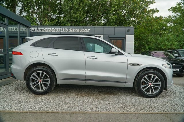 Jaguar F-Pace 2019 2.0 D180 R-sport Suv Awd Euro Silver #6