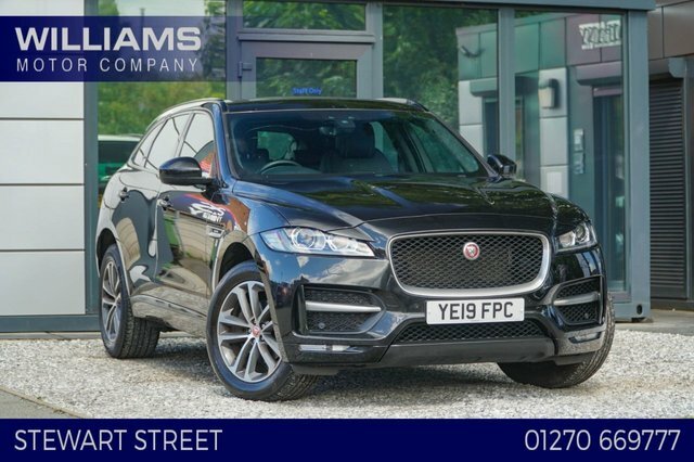 Jaguar F-Pace 2019 2.0 D180 R-sport Suv Awd Euro Black