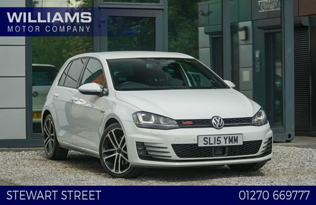 Volkswagen Golf 2015 2.0 Tdi Bluemotion Tech Gtd Hatchback Die White #2