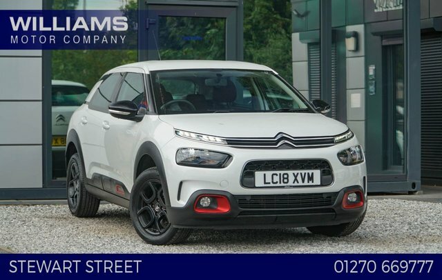 Citroen C4 Cactus 2018 1.2 Puretech Feel Edition Hatchback Petro White