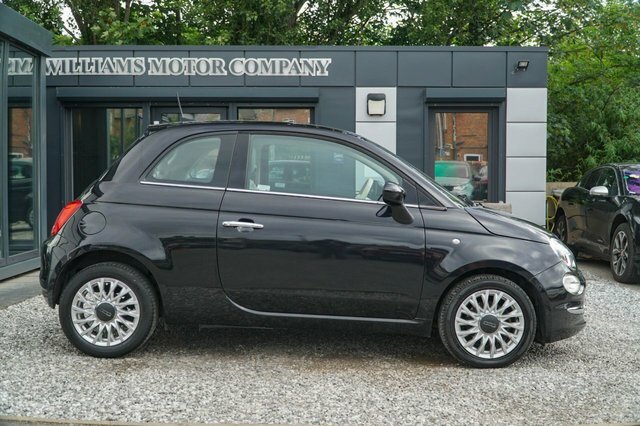 Fiat 500 2019 1.2 Lounge Hatchback Euro 6 Black #6