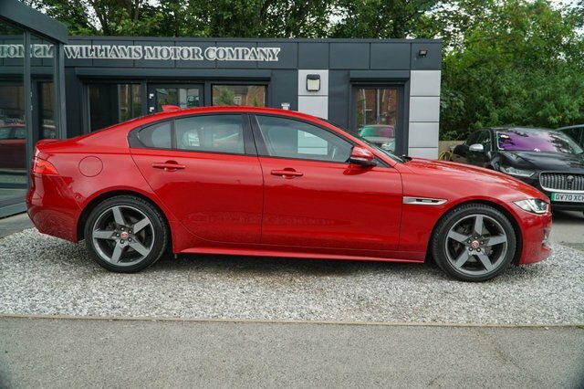 Jaguar XE 2017 2.0D R-sport Saloon Euro 6 Red #6
