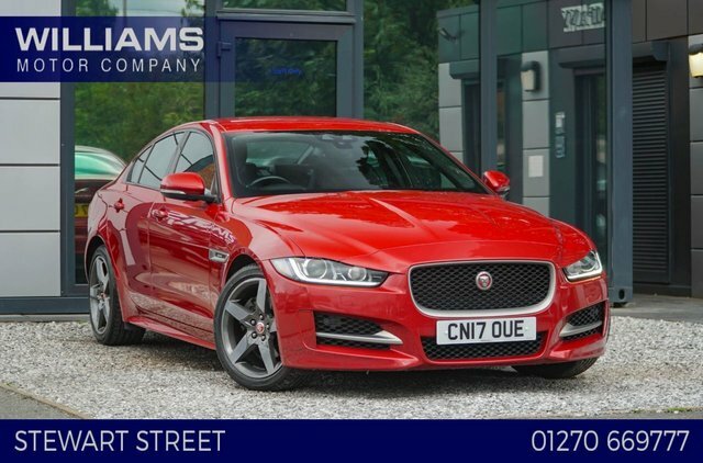 Jaguar XE 2017 2.0D R-sport Saloon Euro 6 Red