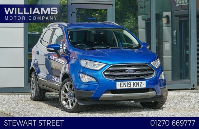 Ford Ecosport 2019 1.0T Ecoboost Gpf Titanium Suv Man Blue