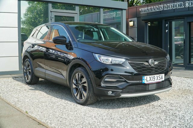 Vauxhall Grandland X 2019 1.2 Turbo Gpf Sport Nav Suv Black #6