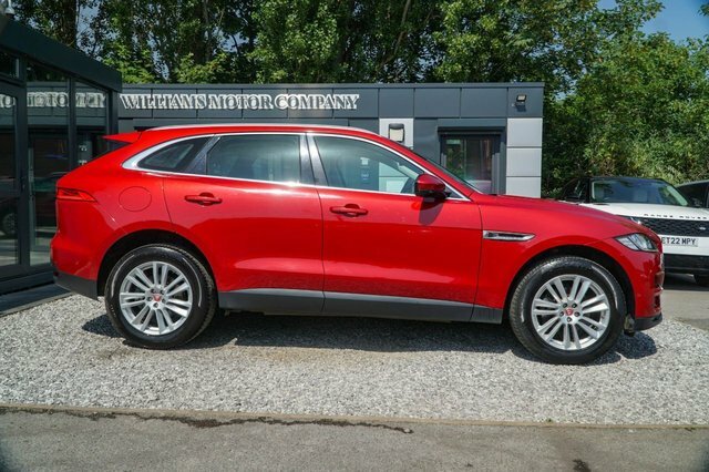 Jaguar F-Pace 2017 2.0 D180 Portfolio Suv Awd Eu Red #6