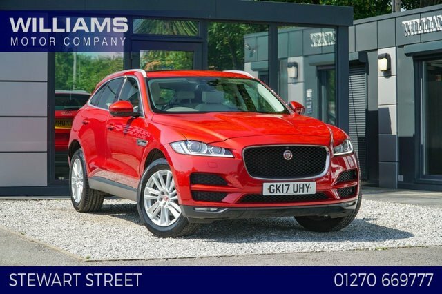 Jaguar F-Pace 2017 2.0 D180 Portfolio Suv Awd Eu Red