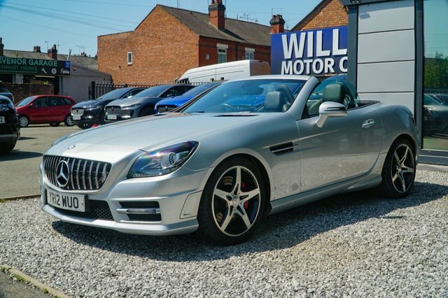 Mercedes-Benz SLK 2012 2.1 Slk250 Cdi Blueefficiency Amg Sport Conve Silver #3