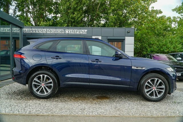 Jaguar F-Pace 2019 2.0 D180 R-sport Suv Awd Euro Blue #6