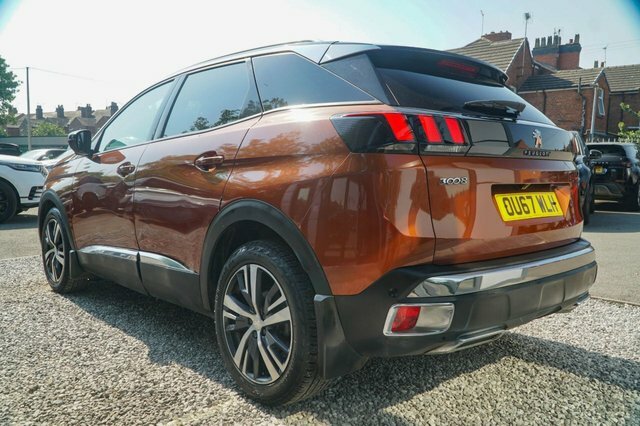 Peugeot 3008 2017 1.2 Puretech Allure Suv Eat Euro 6 Brown #5