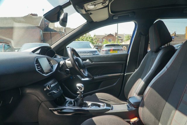 Peugeot 308 2018 1.2 Puretech Gt Line Hatchback Man Blue #2
