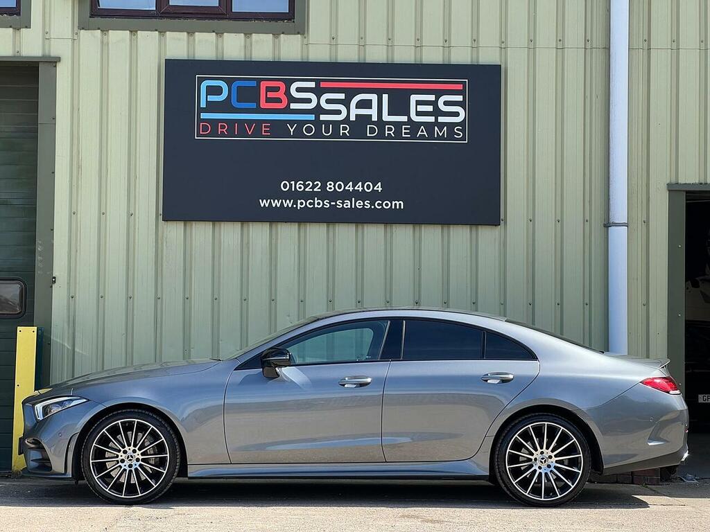 Mercedes-Benz CLS 2.9 Cls400d Amg Line Night Edition Premium Plus WX21VRR Grey #5
