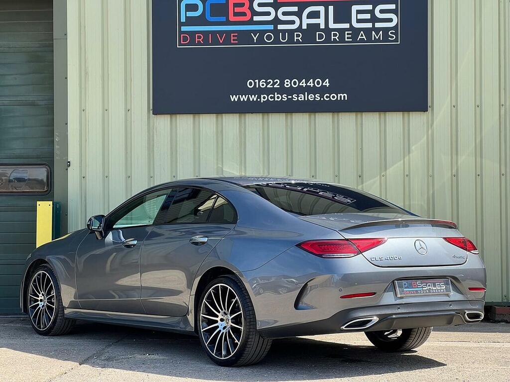 Mercedes-Benz CLS 2.9 Cls400d Amg Line Night Edition Premium Plus WX21VRR Grey #4