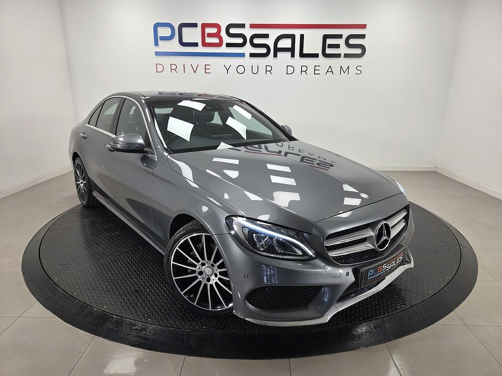 Mercedes-Benz C Class 2.1 C220d Amg Line Premium Plus Saloon Diese Grey