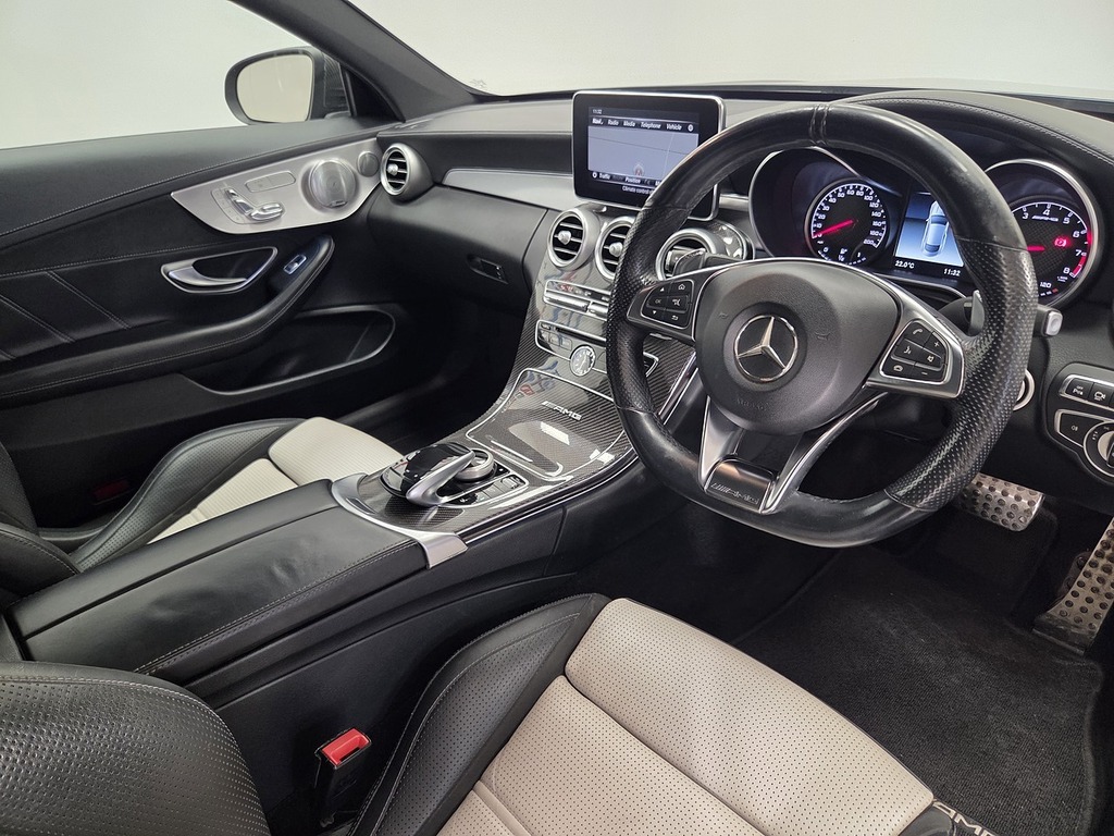 Mercedes-Benz C Class 4.0 C63 V8 Biturbo Amg Premium Coupe EG68RJX Grey #6