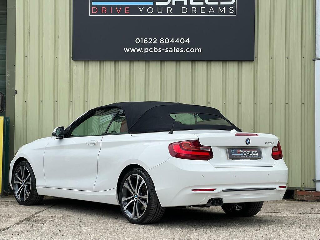 BMW 2 Series 2.0 220D M Sport 188 Bhp Coupe White #7