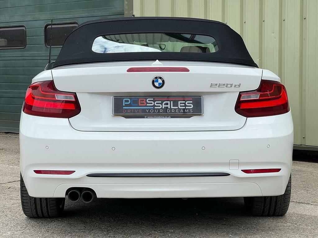 BMW 2 Series 2.0 220D M Sport 188 Bhp Coupe White #10