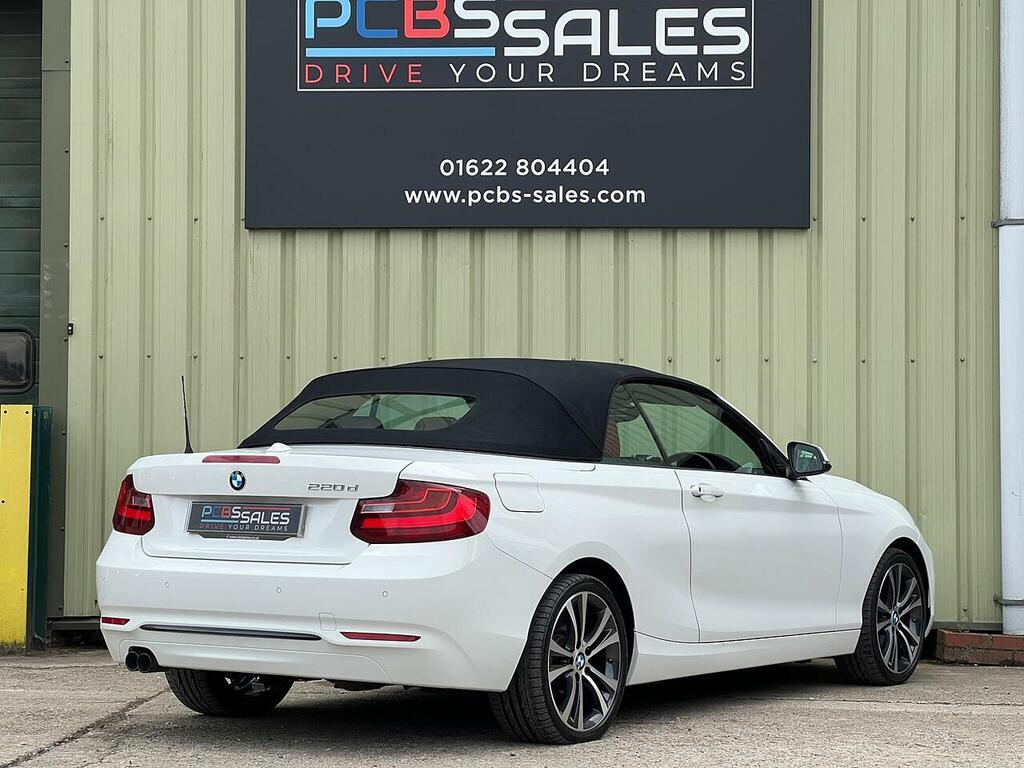 BMW 2 Series 2.0 220D M Sport 188 Bhp Coupe White #13