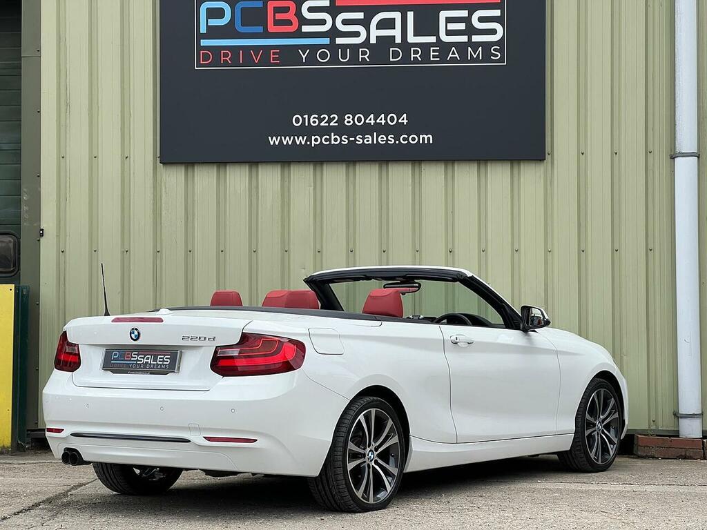 BMW 2 Series 2.0 220D M Sport 188 Bhp Coupe White #14