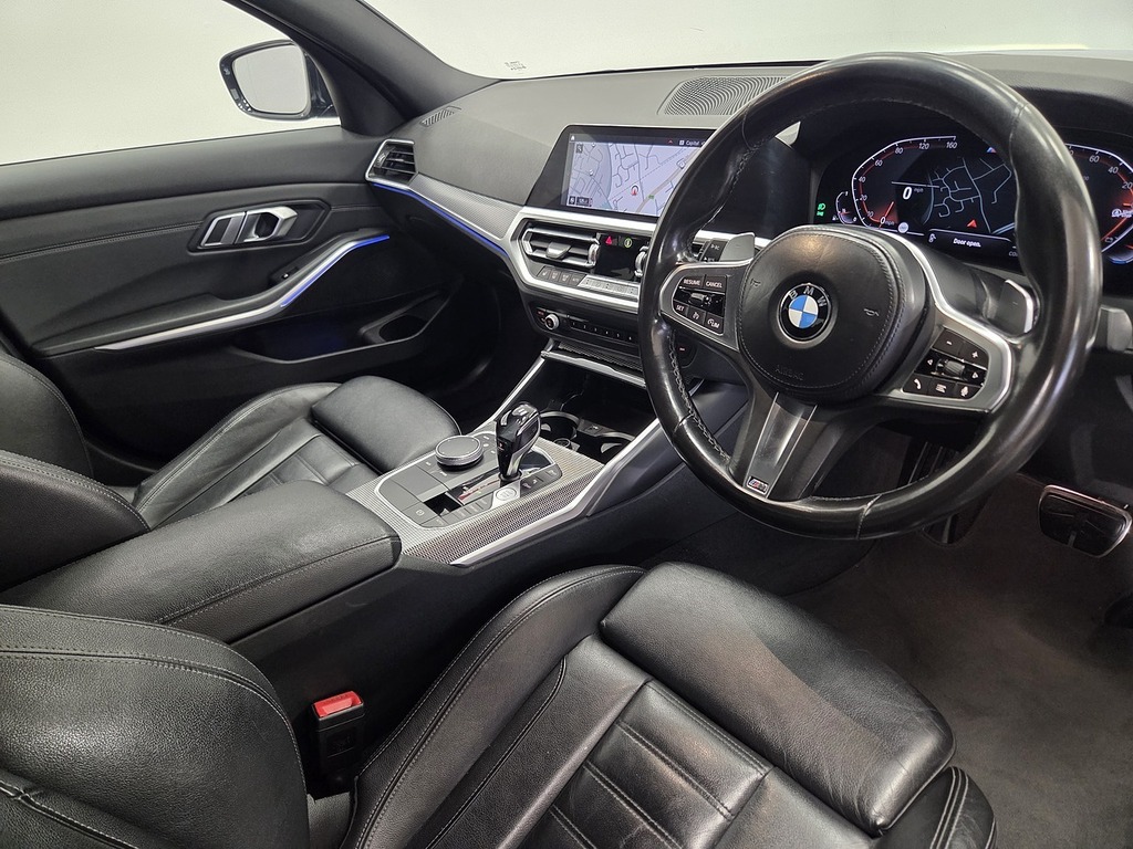 BMW 3 Series 2.0 320I M Sport Saloon Euro 6 S Black #4