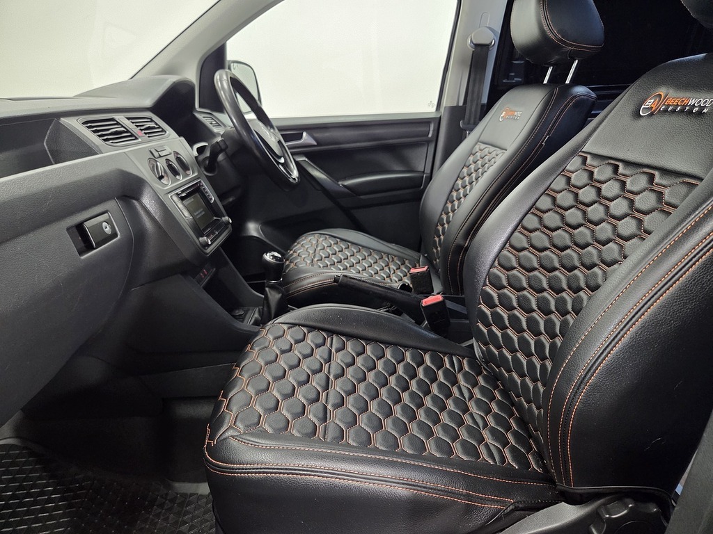 Volkswagen Caddy Tdi C20 Bluemotion Tech Startline Panel Van 2.0 Ma Black #6