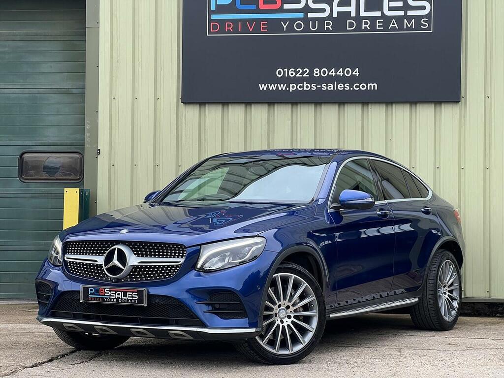 Mercedes-Benz GLC Class 2.1 Glc250d Amg Line Premium Coupe G- Blue #3