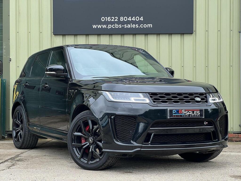 Land Rover Range Rover Sport 5.0 P575 V8 Svr Suv 4Wd Euro 6 S Black