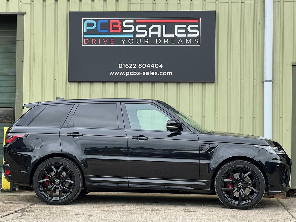 Land Rover Range Rover Sport 5.0 P575 V8 Svr Suv 4Wd Euro 6 S SY19OBK Black #6