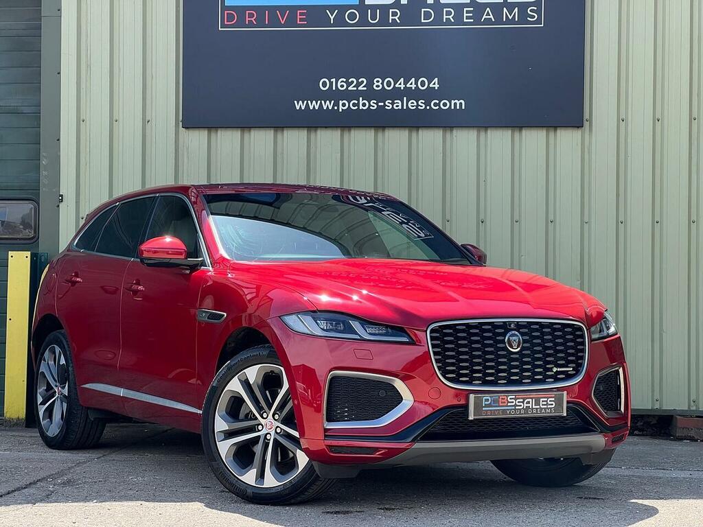 Jaguar F-Pace 2.0 D200 Mhev R-dynamic Hse Suv Aw Red