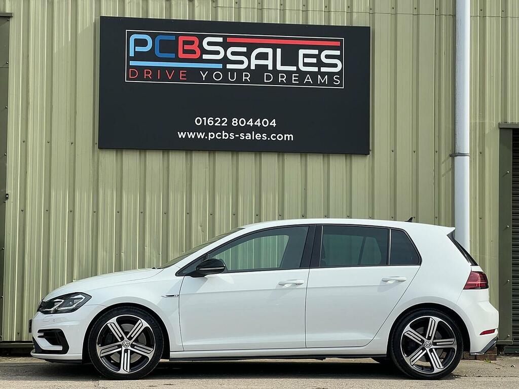Volkswagen Golf 2.0 Tsi Bluemotion Tech R Hatchback Man WT17PWU White #5