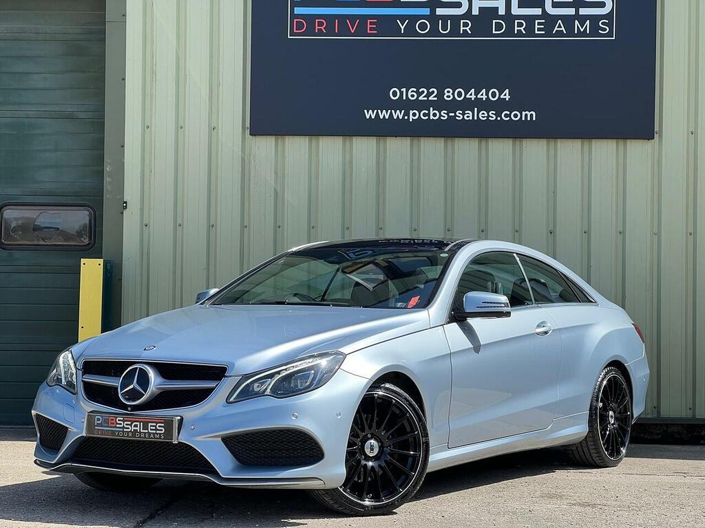 Mercedes-Benz E Class 3.0 E350d V6 Bluetec Amg Sport Coupe G- Silver #3