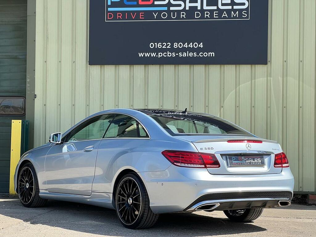 Mercedes-Benz E Class 3.0 E350d V6 Bluetec Amg Sport Coupe G- Silver #4