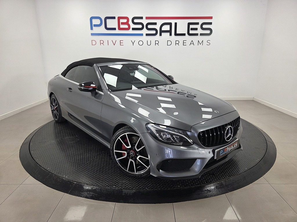 Mercedes-Benz C Class 3.0 C43 V6 Amg Premium Plus Cabriolet Grey