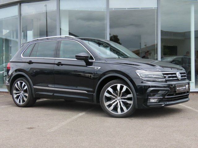 Volkswagen Tiguan 2018 2.0 Tdi R-line Suv Dsg 4Motion Eur VA18LCZ Black #2