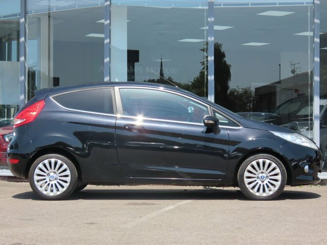Ford Fiesta 2008 1.6 Tdci Titanium Hatchback M30WDS Black #3