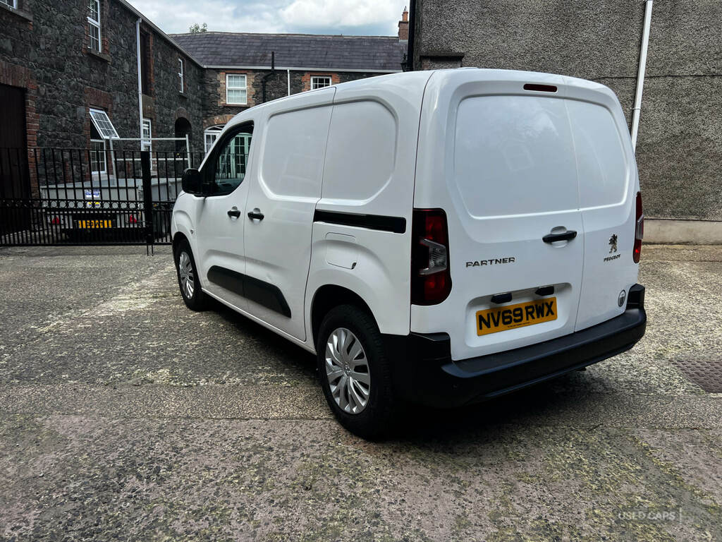 Peugeot Partner 1000 1.5 Bluehdi 100 Professional Van White #6