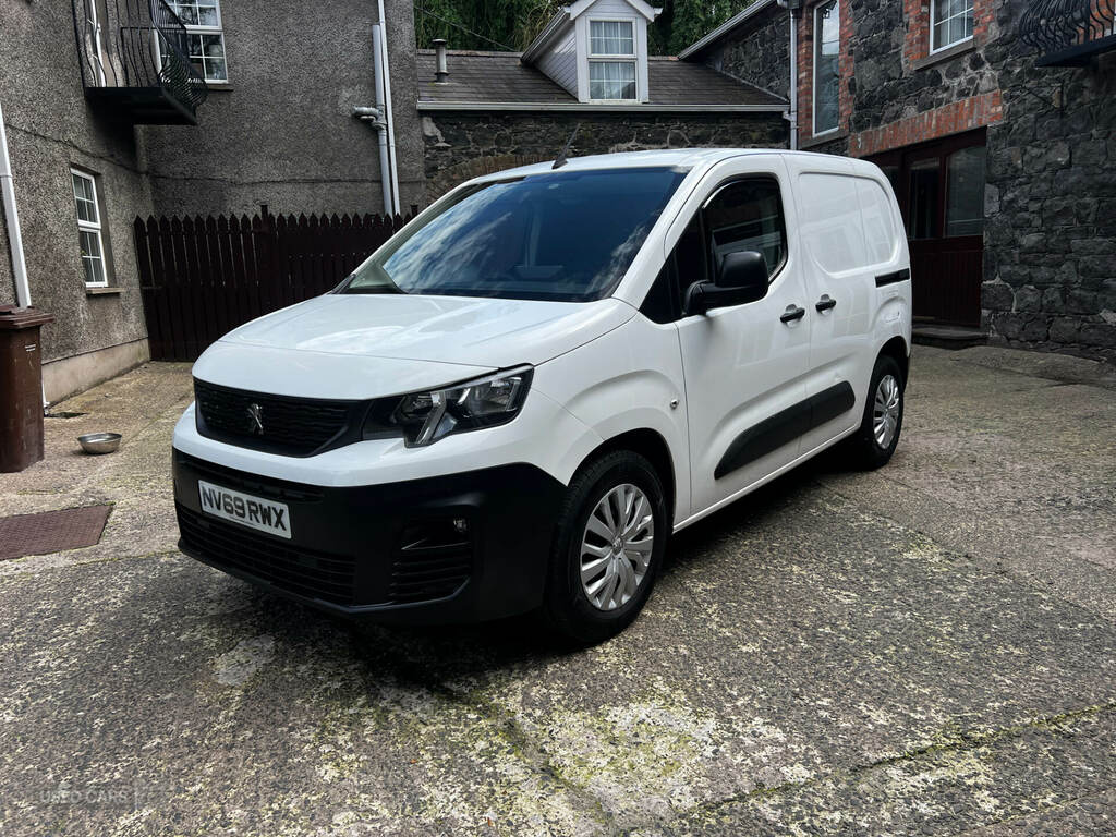 Peugeot Partner Panel Van 1.5 Bluehdi 950 Professional Long Panel White #8