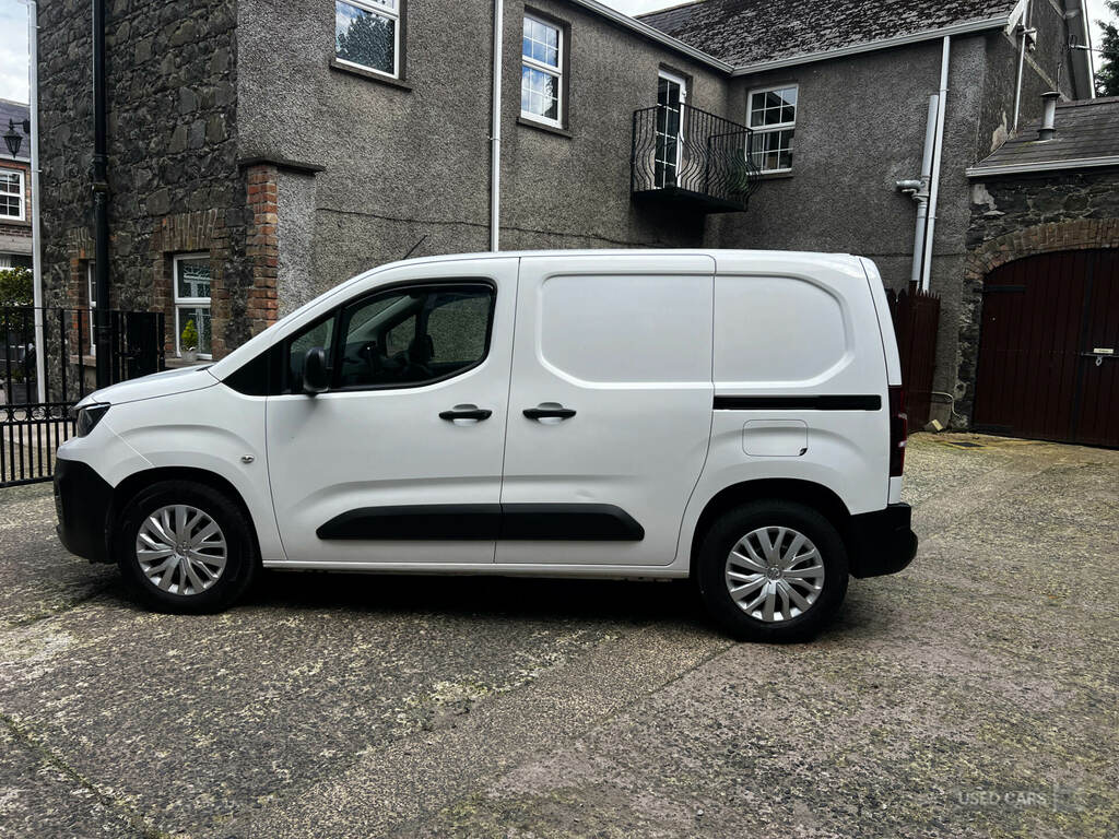 Peugeot Partner Panel Van 1.5 Bluehdi 950 Professional Long Panel White #7