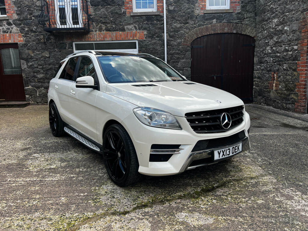 Mercedes-Benz M Class Ml250 Cdi Bluetec Sport White