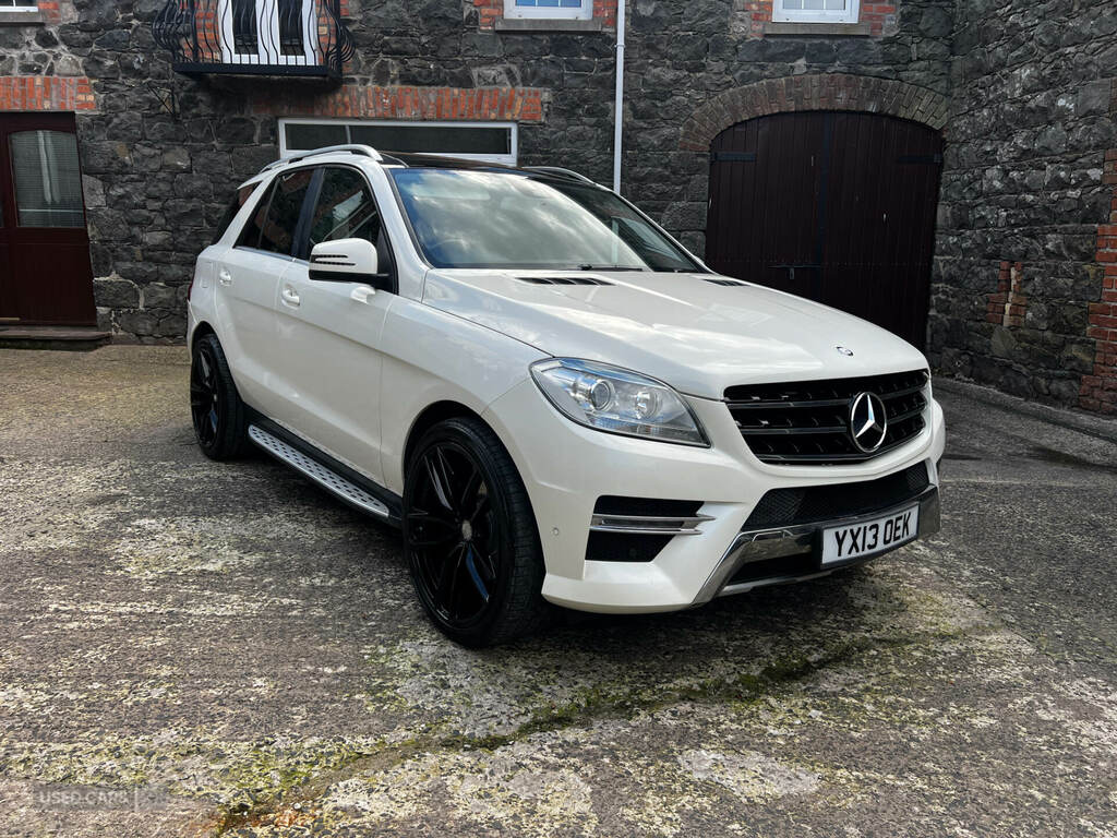 Mercedes-Benz M Class Ml250 Cdi Bluetec Sport White #6