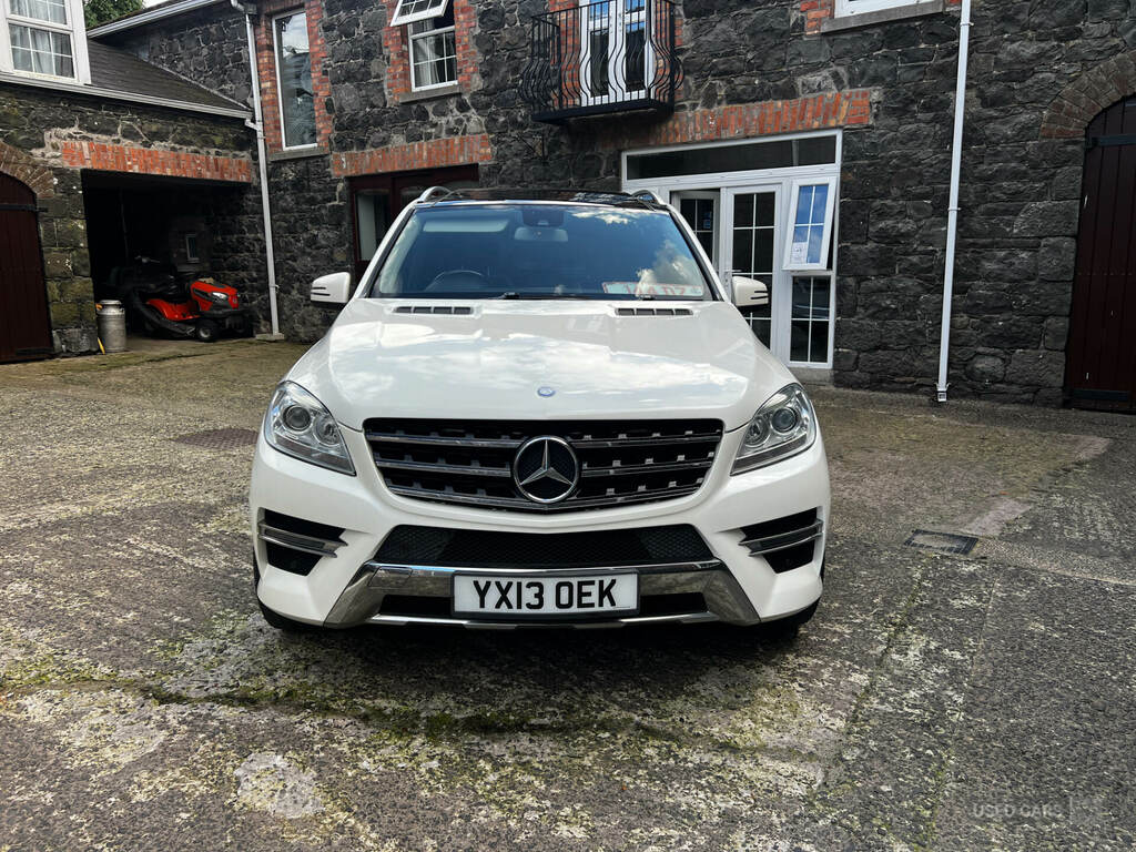 Mercedes-Benz M Class Ml250 Cdi Bluetec Sport White #3