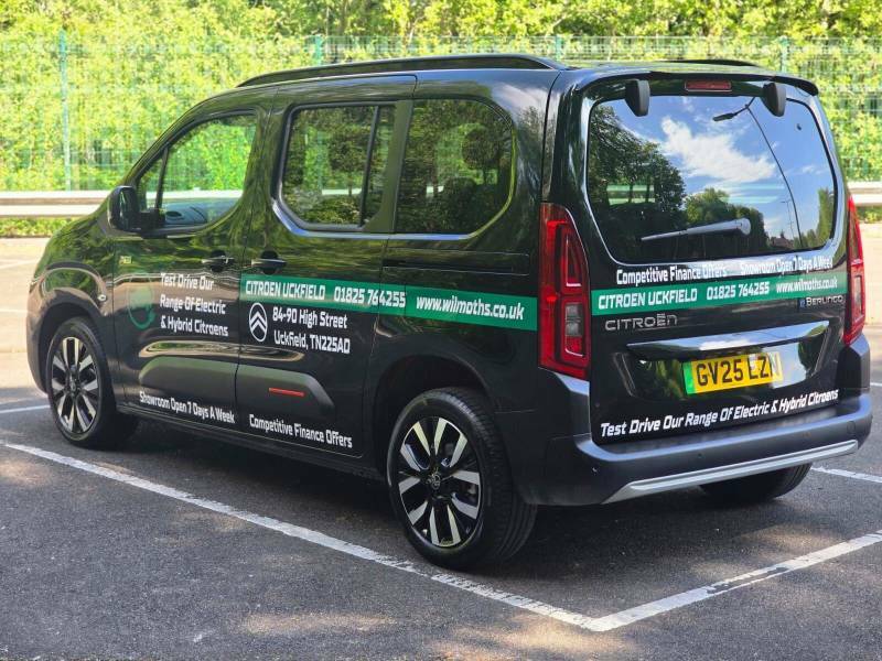 Citroen e-Berlingo 52Kwh Max M 7.4Kw Charger - 2025 25 GV25EZN Black #4