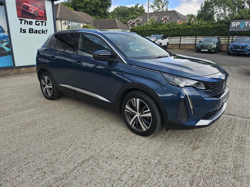 Peugeot 3008 1.6 Hybrid 225 Allure Premium E-eat8 - 2022 2 FSZ9258 Blue #5